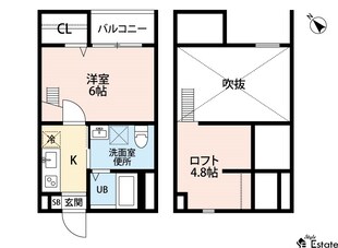 ブドワール塩池の物件間取画像